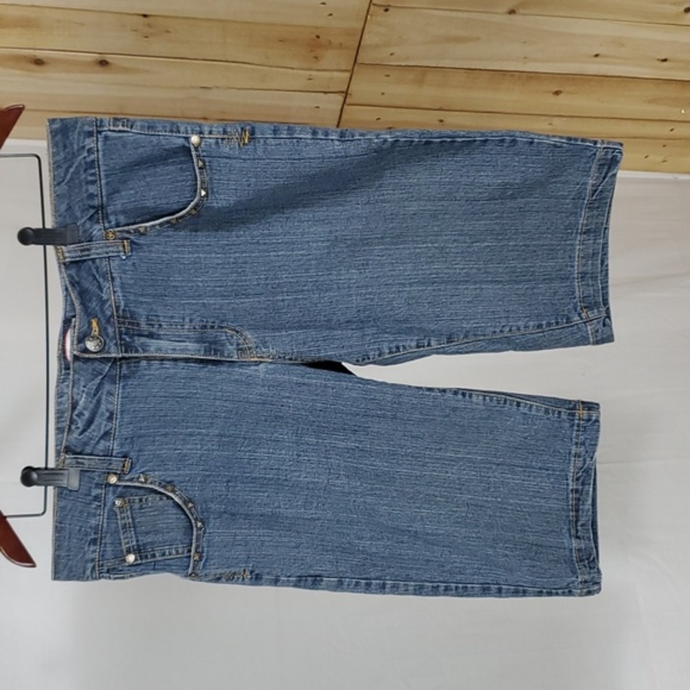 Zoey‎ & Beth denim shorts.